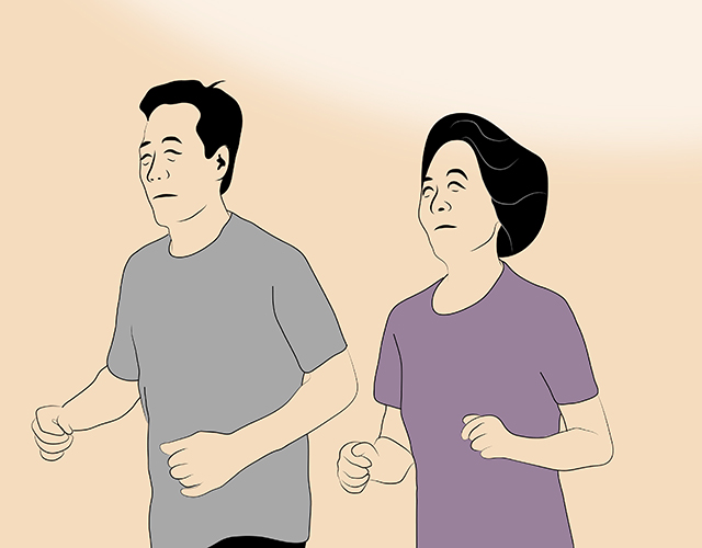 跑步、夫妻、健康-康興醫(yī)療器械官網(wǎng)